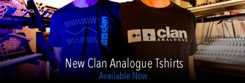 New Clan Analogue t-shirts available now!